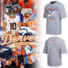 HOT ITEM Men's Denver Broncos x Maximus Shirt Fan Gift All Size S-5XL picture