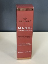 BESQUE Magic Luxury Body Oil 6.76 fl oz  200 ml Firms Tighten Hydrate NEW IN BOX picture