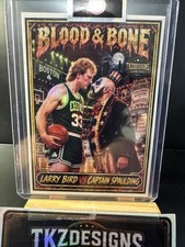 2026 Tkzdesigns Blood & Bone Larry Bird VS  Captan Spaulding BB10  /50 picture