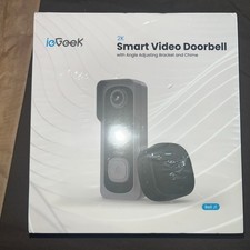 I.E. Geek Smart Video Doorbell Black picture