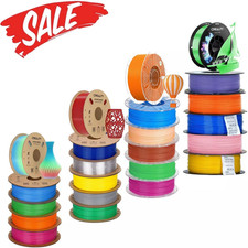 【10-PACK】Creality Wood/PETG/PLA/ASA/ABS/RFID/Silk/TPU/Refill 3D Filament picture