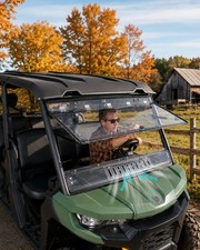 Front Flip Windshield Full Window for Can Am Defender HD5 7 8 9 10 Max 2016-2026 picture