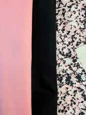 Lot of 1950s-60s coordinates fashion fabrics with original tags 9 yards total picture