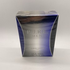 PURE Men By Giorgio Valenti 2.0 Oz brand new in sealed box* Discontinued*+ gift  picture