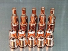 20pc x Plasma Cutter 51206 Tips + 52574 Electrodes Razorweld X45 picture