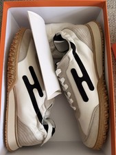 Size 39EU  NEW w/ Receipt HERMES  Leather / Suede Goatskin JET  Women Sneaker picture