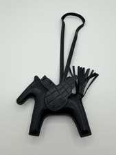 Hermes Pegasus Bag Charm Black Luxury Bag Accessory Gift Lightweight picture