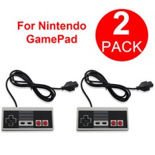 2 Pack Controller For NES-004 Original Nintendo NES Vintage Console Wired Gamepd picture
