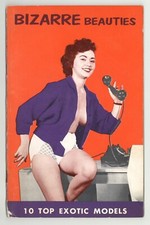 Bizarre Beauties 1950 Exotic 10 Top Models Photography 36p Pinup Magazine M32263 picture