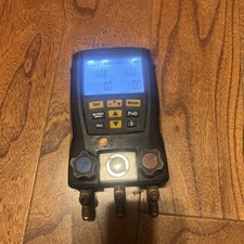 Testo 557s digital manifold with  hoses  Used No Case no hoses  picture