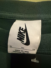 Nike x Stussy Men’s Green Graphic Print Crew Neck Short Sleeve T-Shirt XL picture