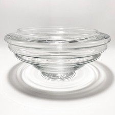 MARQUIS by WATERFORD Cha Cha Cha Bowl Clear Handblown Glass - Tabletop Decor picture