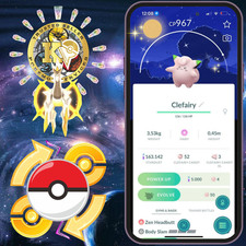 Pokémon —GO— Shiny Clefairy — Dancing in The Moonlight  Background—Digital♻️ picture