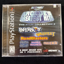 Midway Arcade's Greatest Hits The Atari Collection 2 (PS1, 1998) Factory Sealed  picture