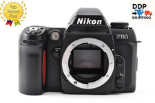 No Sticky [ MINT ] Nikon F80D F80 D Black SLR 35mm Film Camera Body From JAPAN picture