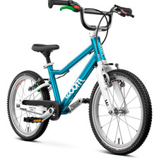 Woom GO 3 Kids Bike 16in Metallic Blue Lightweight New picture