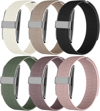 6 Pack Nylon Loop Wristband Compatible with Hume Band Replacement 1.0, Hook picture
