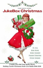 Jukebox Christmas-5 Audio CDs-Holiday Carols-Live Radio Theater-1946-58-GI Jill picture