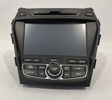 2013-2016 Hyundai Santa Fe Radio CD Player 96560-4XZ OEM Tested Chrome Peeling picture