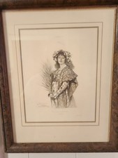 French actress Sarah Bernhardt in Gismonda 1896 by T. Chartran Art picture