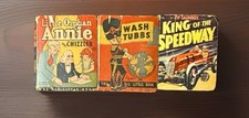 Vintage Big Little Books Lot 1933 Annie 1934 Wash Tubbs 1939 Speedway picture