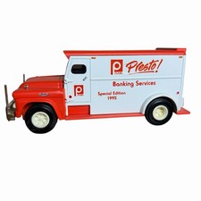 VTG 1995 Publix Presto Armored Truck Bank 1959 GMC ERTL Collectible Banking picture