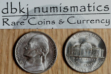 1942 S - Jefferson Silver War Nickel 5¢ -  BU - Choice Brilliant Uncirculated picture