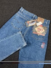 Vintage Deadstock Levi’s 550 Jeans Men 33x34 (Fits 32x34) Blue Made In USA 90s picture
