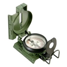 Cammenga Model 3H Tritium Lensatic Compass Olive Drab US Army Issue Pouch.. picture