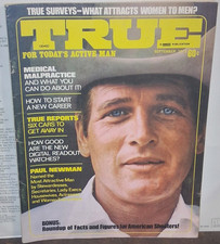 TRUE Magazine September 1973 Paul Newman Cover Fawcett Vintage Mens Adventure picture