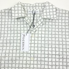 $495 JW Anderson JWA Fluid Short Sleeve Camp Shirt Mens Size Italy 48 picture