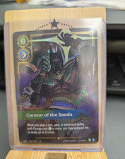Riot Games VEN #192/166 Curator of the Sands Nasus Legend Holo 1st Ed EN picture
