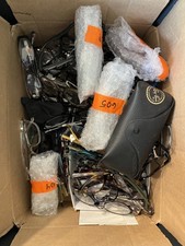 ENTIRE BOX OF DESIGNER GLASSES - 60+ GLASSES - GOOD CONDITION picture