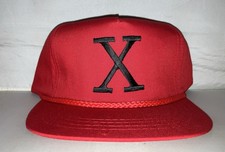 Vtg Malcolm X Snapback hat cap 90s Nwot Rare Deadstock Hip Hop Rap Culture picture