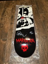 SIGNED ZERO Bam Margera Plunger Deck Bam & Phil Autograph CKY Jackass 8.25” picture