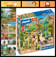 Wilderness Climbing Park Playset - Playmobil Zoo Adventure Toy for Kids picture