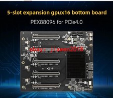 PLX88096 Expansion Card PCIe 4.0 5-card expansion backplane Adapter Board picture