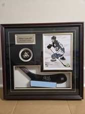 Sidney Crosby Signed & Framed Hockey Stick Blade - Frameworth COA picture