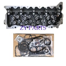 J05E Complete Cylinder Head & Gasket Kit for Hino Engine Kobelco 200-8 SK215SRLC picture
