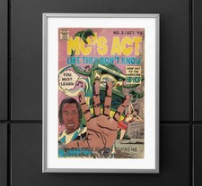 KRS-ONE - MC’s Act Like They Don’t Know - Vertical Matte Poster picture