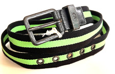 DIESEL Men's 3-FBTAPE Belt Black Size 100cm/40