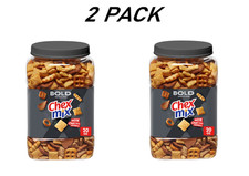 (2 PACK) Chex Mix Bold Garlic and Herb Snack Mix, Snack Tub, 20 oz. picture