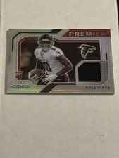 2021 Panini Prizm Kyle Pitts Rookie Premier Silver Prizm Patch #PJ-11 picture
