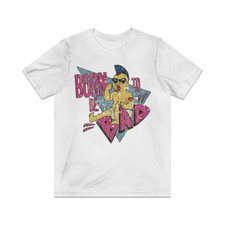 Born To Be Bad 1988 Vintage Men's T-Shirt picture