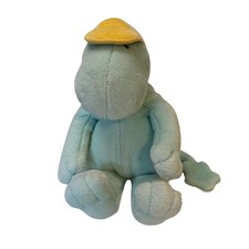 Vintage Gund Zwibble Dibble Dinosaur Plush Star Tail Yellow Hat 1988–1990 Rare picture