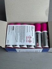 Markal Dura-Ink+ Water Removable Marker Pink Washable Industrial 4.6-8mm (12PK) picture