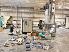 Piovan DS428HT Desiccant Dryer w/ 3500 lb. Hopper Dryer & Vacuum Loader picture