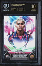 Lamine Yamal BGS BLACK LABEL 10 2026 Topps Now 100 Goal FC Barcelona Spain #5 picture