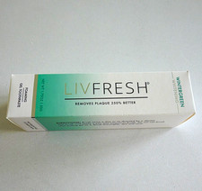 New LivFresh Whitening Gel Toothpaste Wintergreen Foaming Dental Gel 1.75 oz picture
