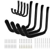 Ganchos de almacenamiento resistentes para garaje, soporte de pared para kayak d picture